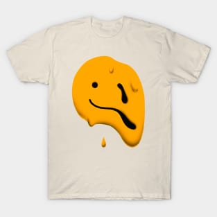 Melting smiley T-Shirt